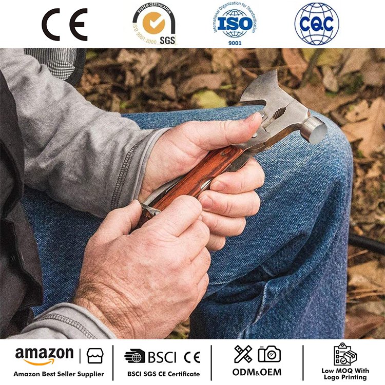 16 dalam 1 Multitool Emergency Escape Axe Hammer
