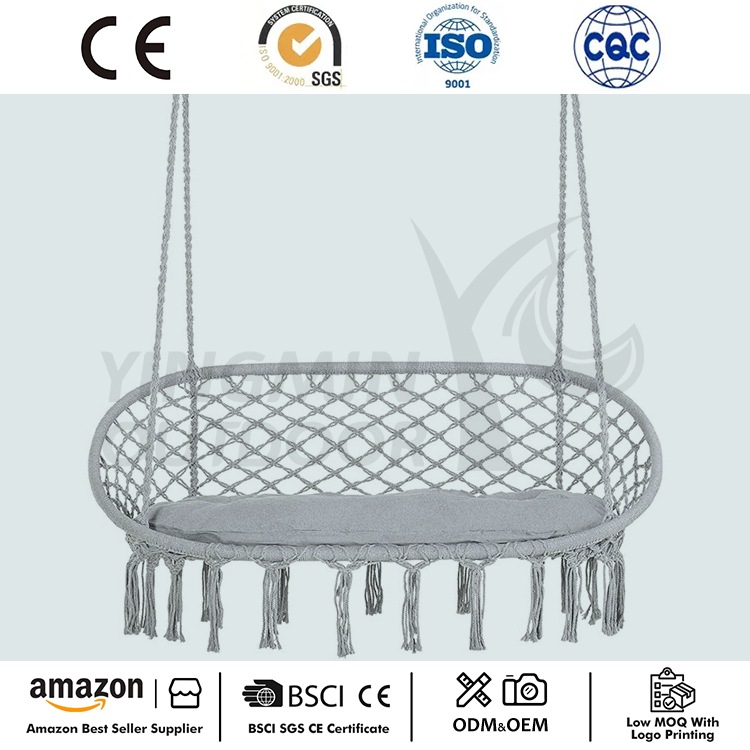 Kerusi Buaian Buai Macrame 2 Orang
