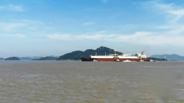 Ningbo telah menerima 50.9 bilion meter persegi gas asli dengan ketibaan kapal LNG ke-500nya
