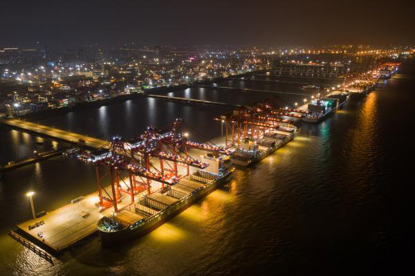 Pelabuhan Ningbo Zhoushan menambah dok hijau 