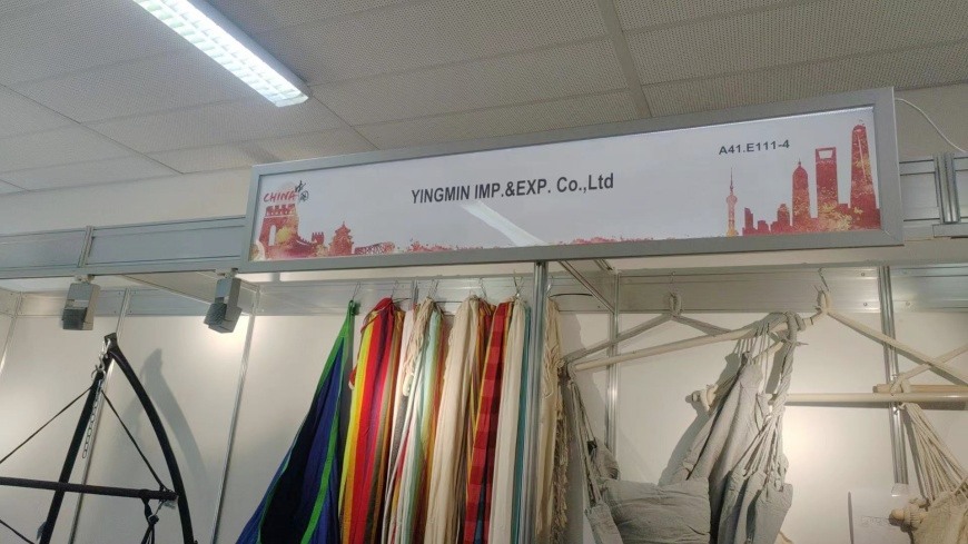 Selamat datang ke pameran ISPO kami pada Jun.4-6, gerai No.A41.E111-4.