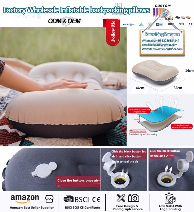 Bantal perkhemahan padat yang hebat!