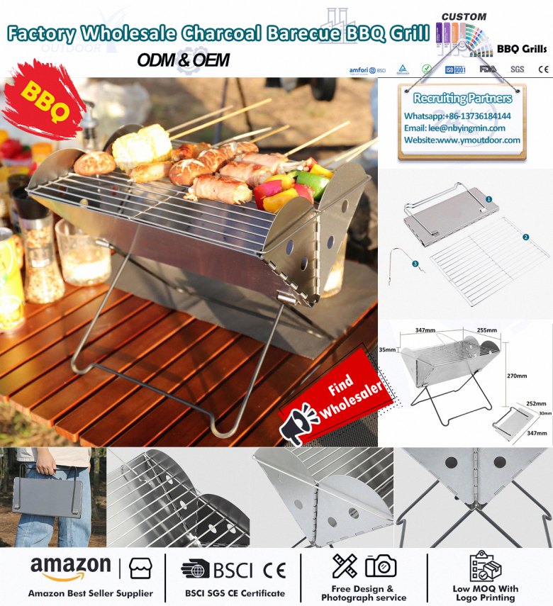 Grill Mudah Alih Kompak yang Baik
