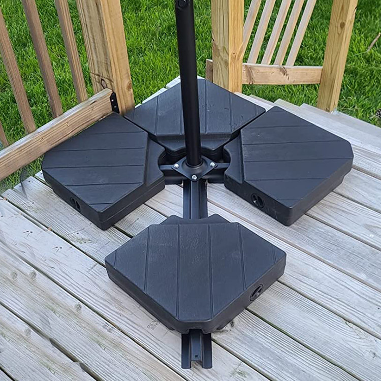 4 PCS Cantilever Gantung Patio Base