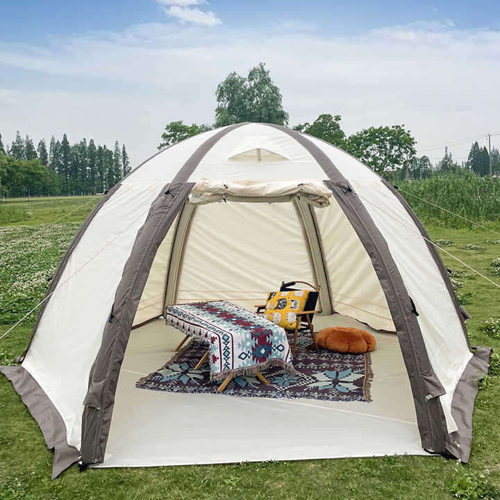 Khemah Hexagon Kembung Berkhemah