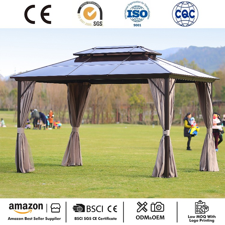 Kanopi luaran gazebo teras hardtop