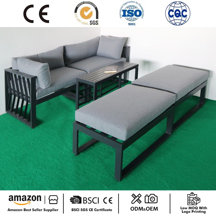 Aluminium Set Sofa Keratan Luar Terbaru