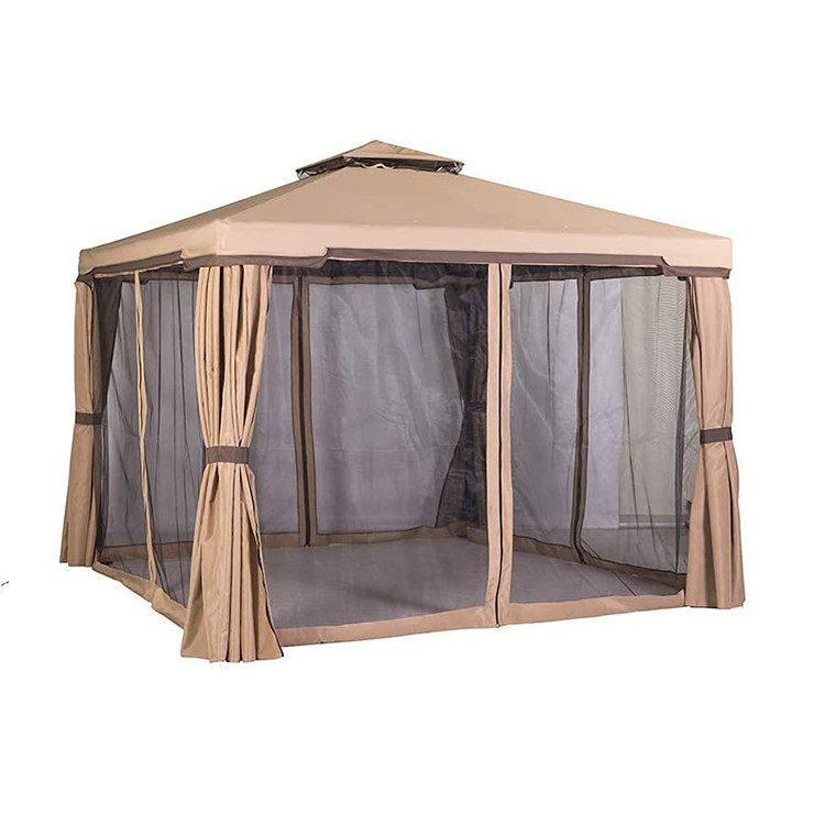 Gazebo Taman Teras Luaran 10x10Ft