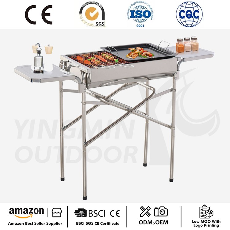 Panggangan Barbeku Arang BBQ Mudah Alih