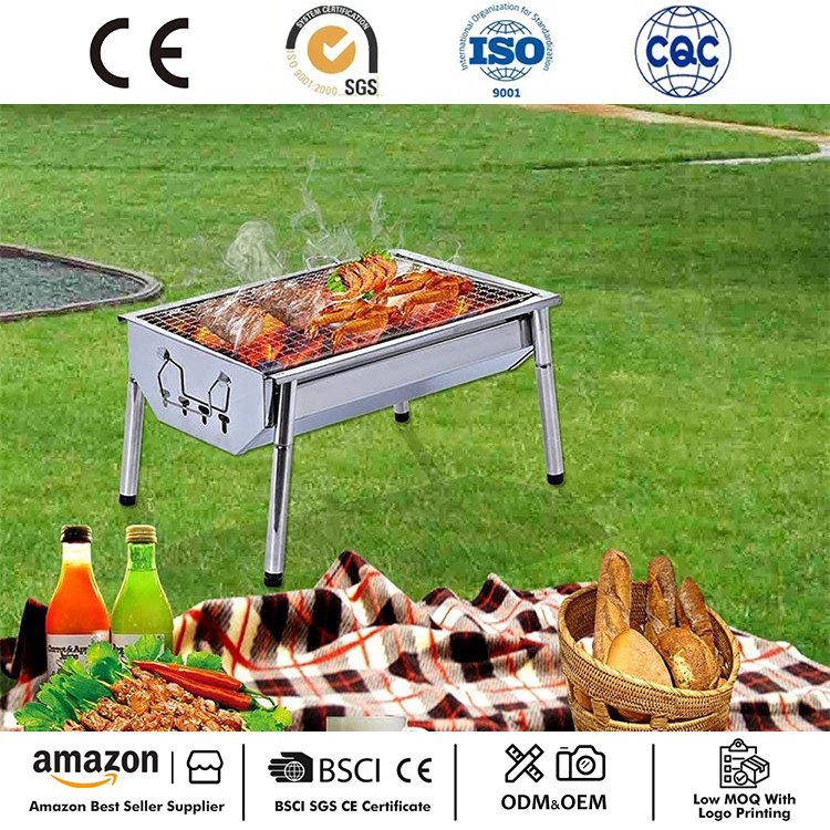 Panggangan BBQ Mudah Alih Panggangan Perkhemahan Kecil