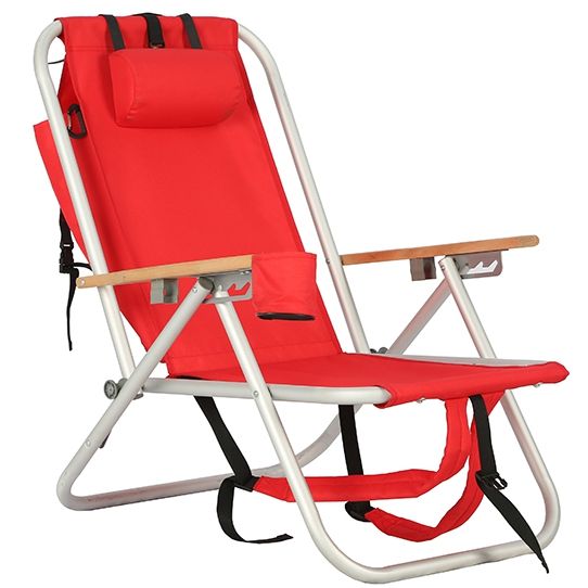 Lounge Kerusi Lipat Kerusi Pantai Mudah Alih