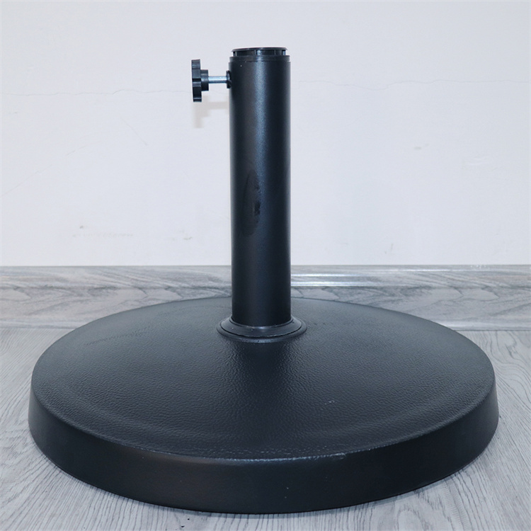 Tapak Payung Teras Konkrit Bulat 17''