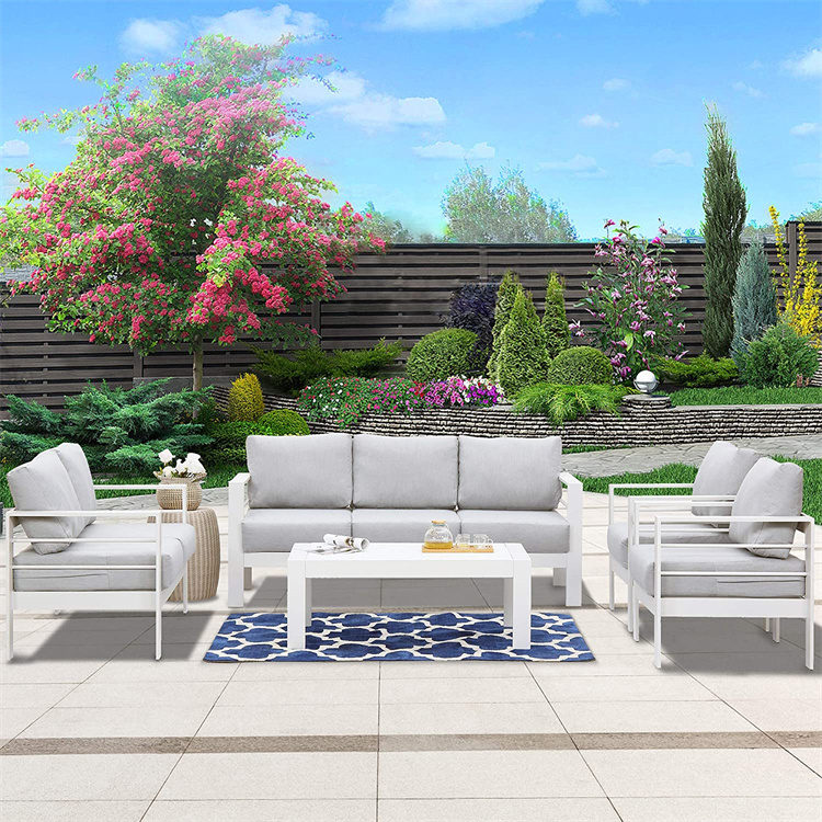 5-Keping Set Aluminium Patio Set Sembang