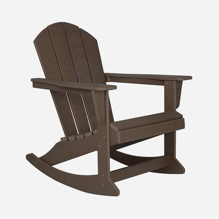 Kerusi Goyang Adirondack Plastik Luaran